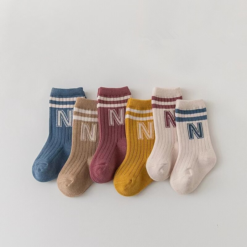 3 Pairs Baby Letter Socks Knit – Baby Sock Oximeter recenzja i cena