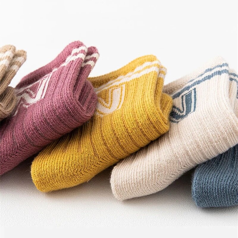 3 Pairs Baby Letter Socks Knit – Baby Sock Oximeter recenzja i cena