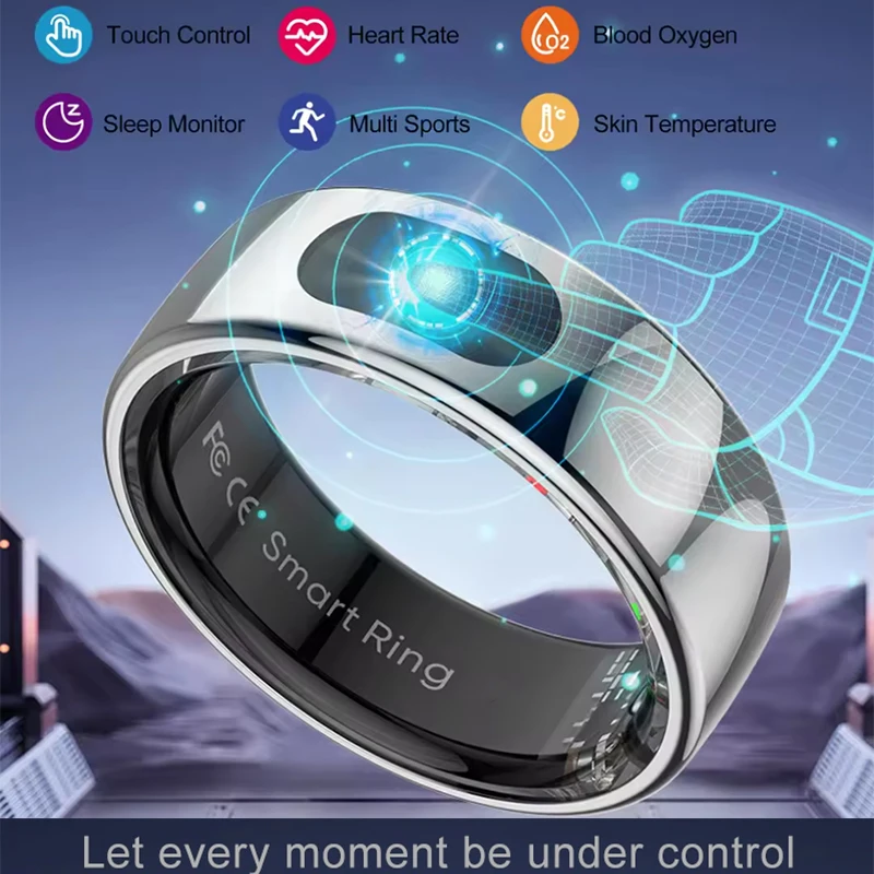 Smart Ring with Charging Case  – Temperature Ring Skin recenzja i cena