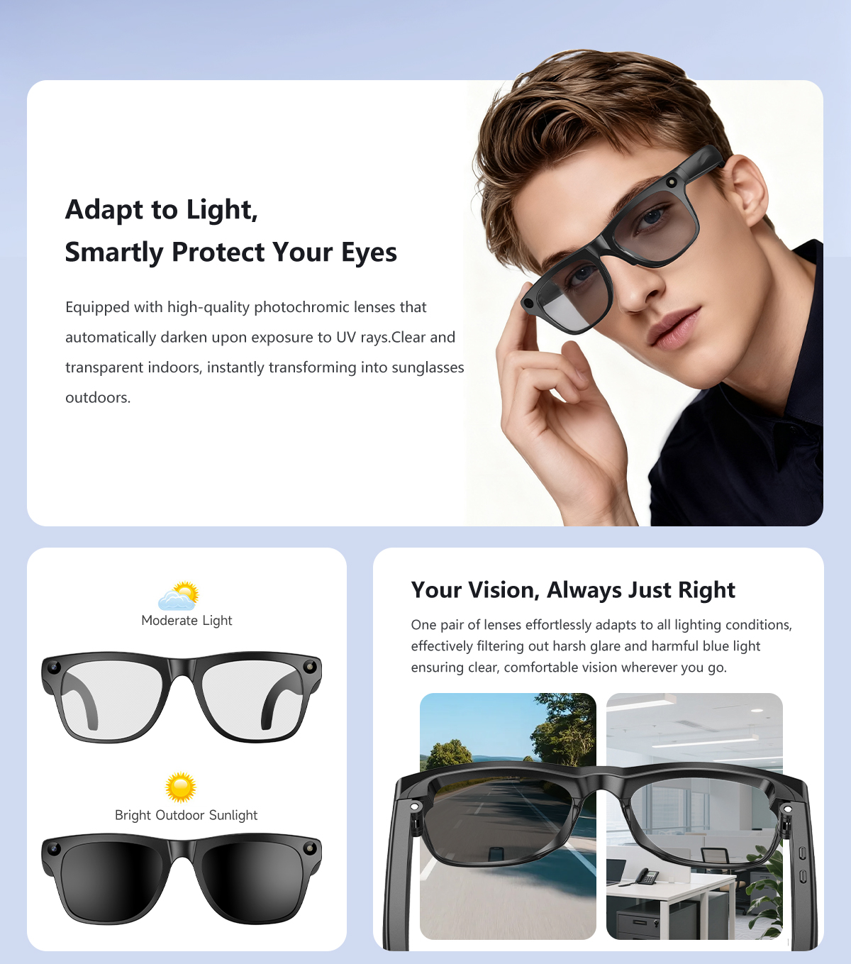 AI Smart Glasses Camera AI Pho – Smart Glasses Lens recenzja i cena