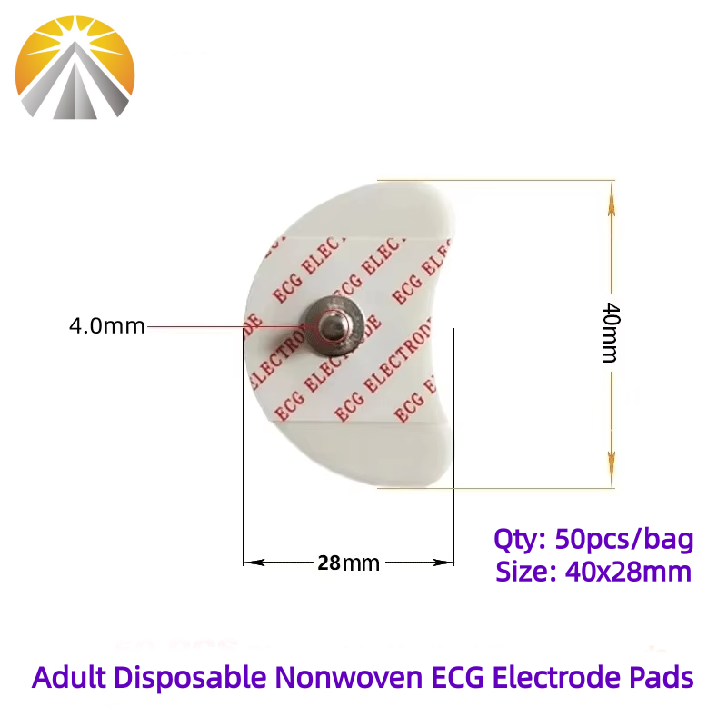 50 PCS Each Bag 2840 MM White  – Ecg Patch Monitor recenzja i cena