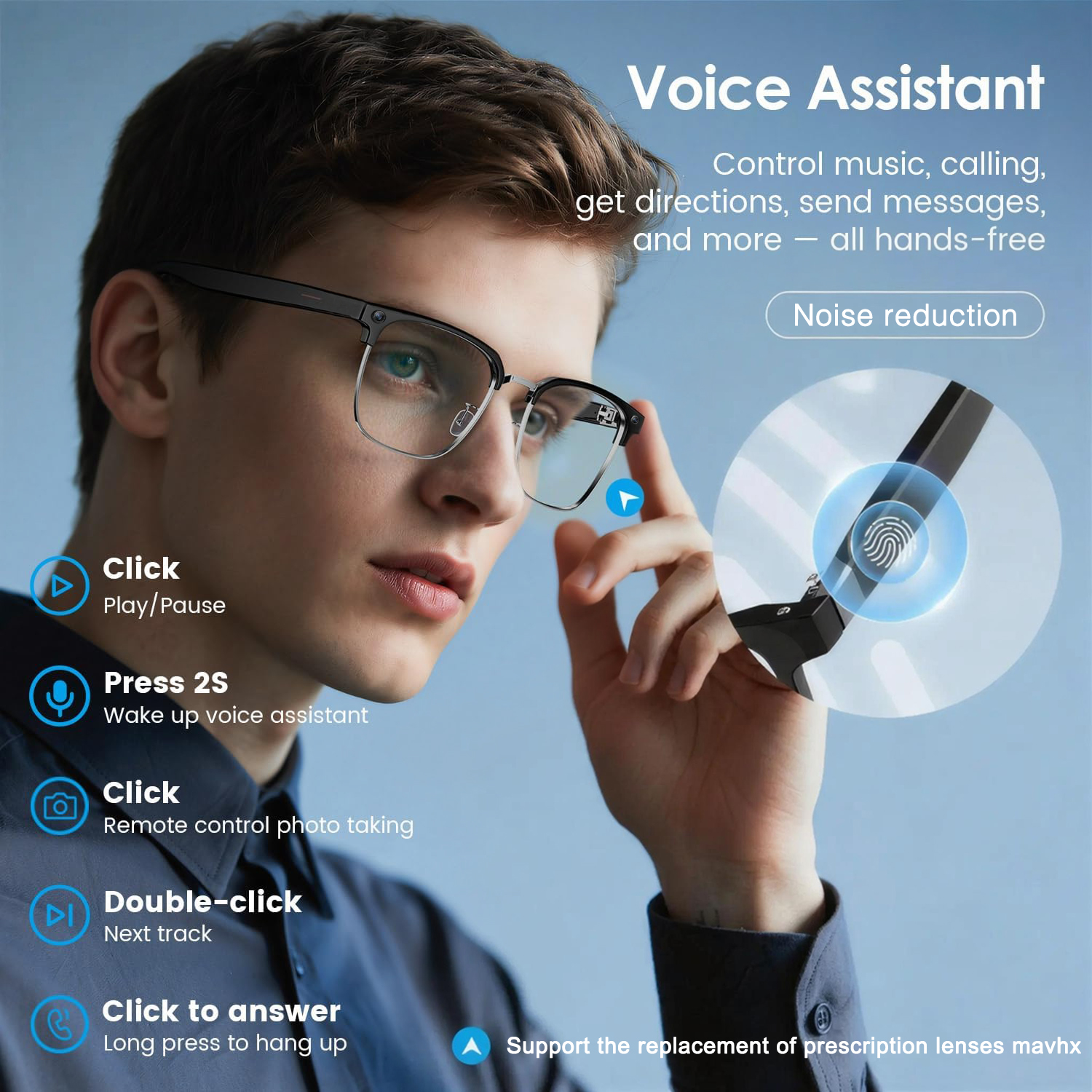 2026New 800W Pixel Camera Smar – Smart Glasses Lens recenzja i cena