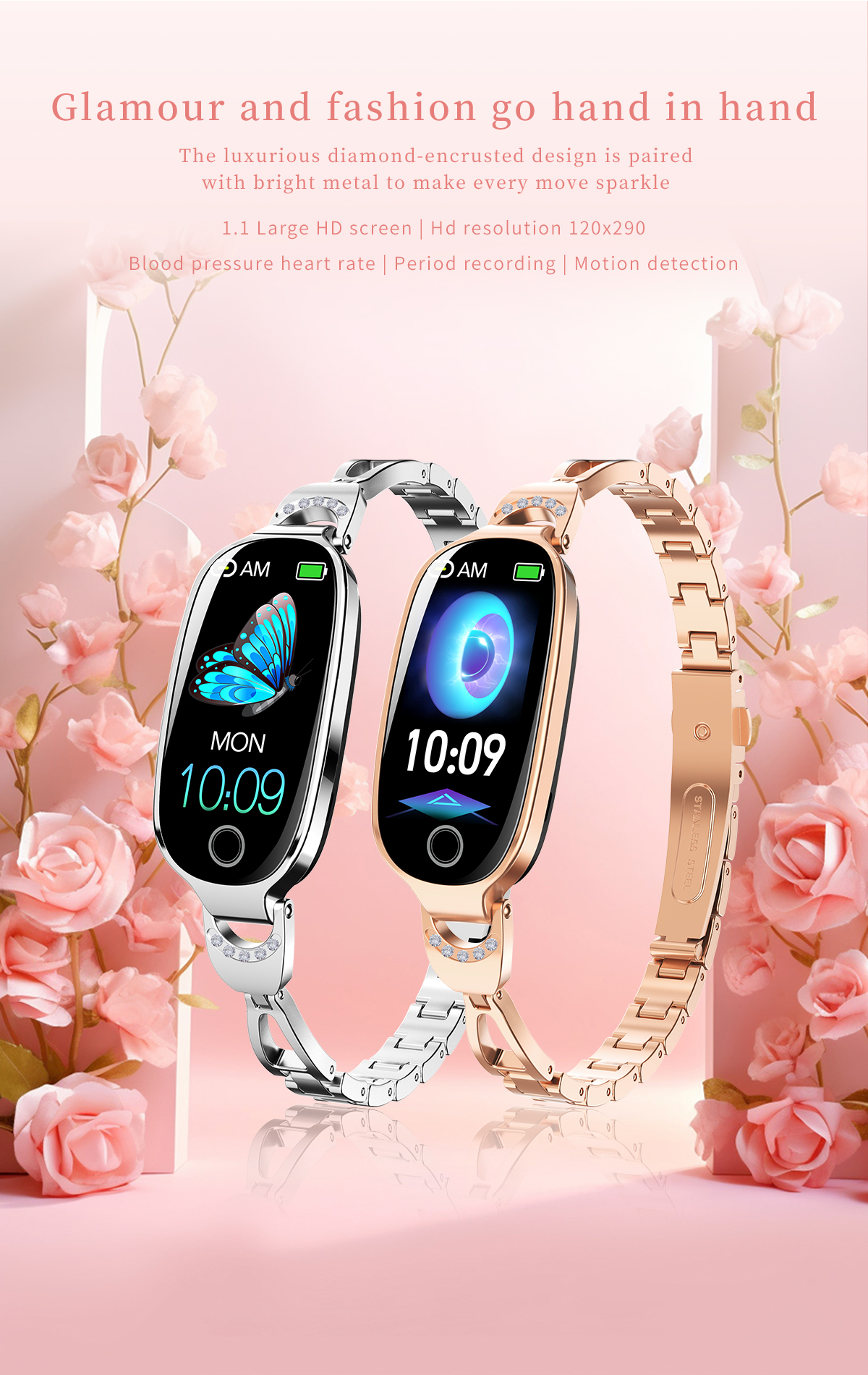 F81 Girl Heart Rate Waterproof – Breath Rate Monitor recenzja i cena
