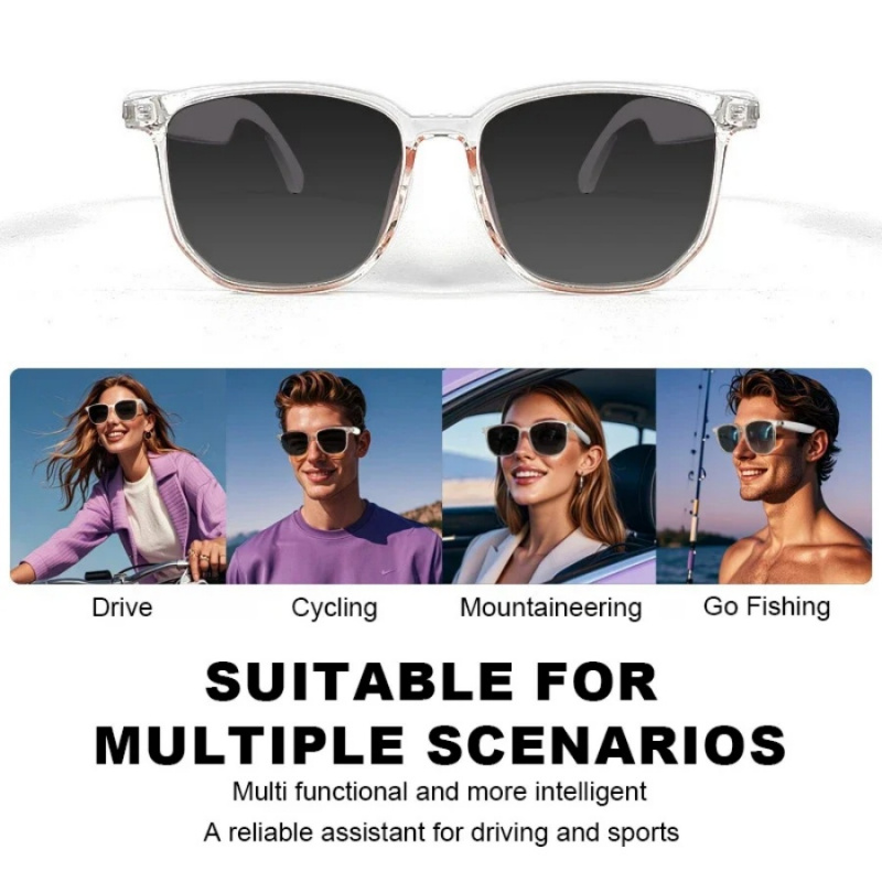 1 pair AI smart glasses Blueto – Smart Glasses Lens recenzja i cena
