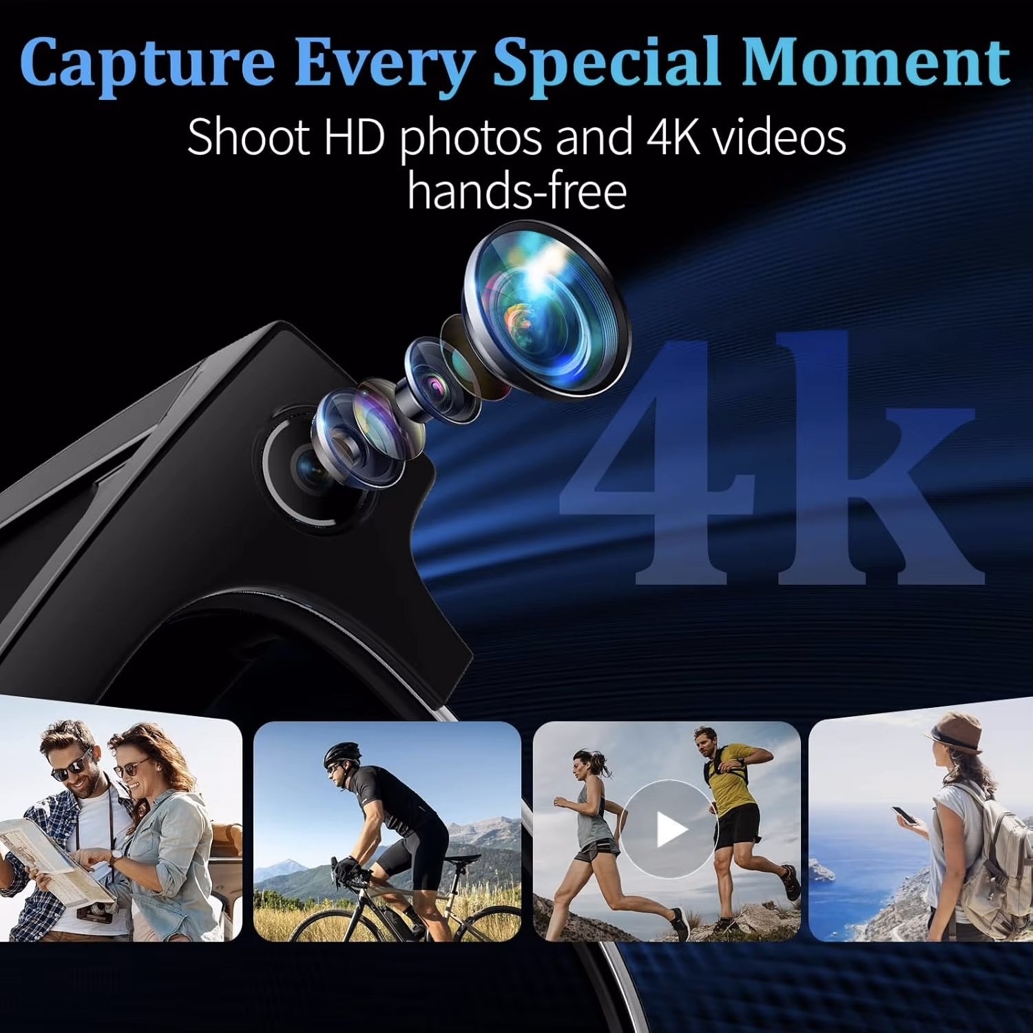 2026 World Premiere 4K HD Came – Smart Glasses Lens recenzja i cena