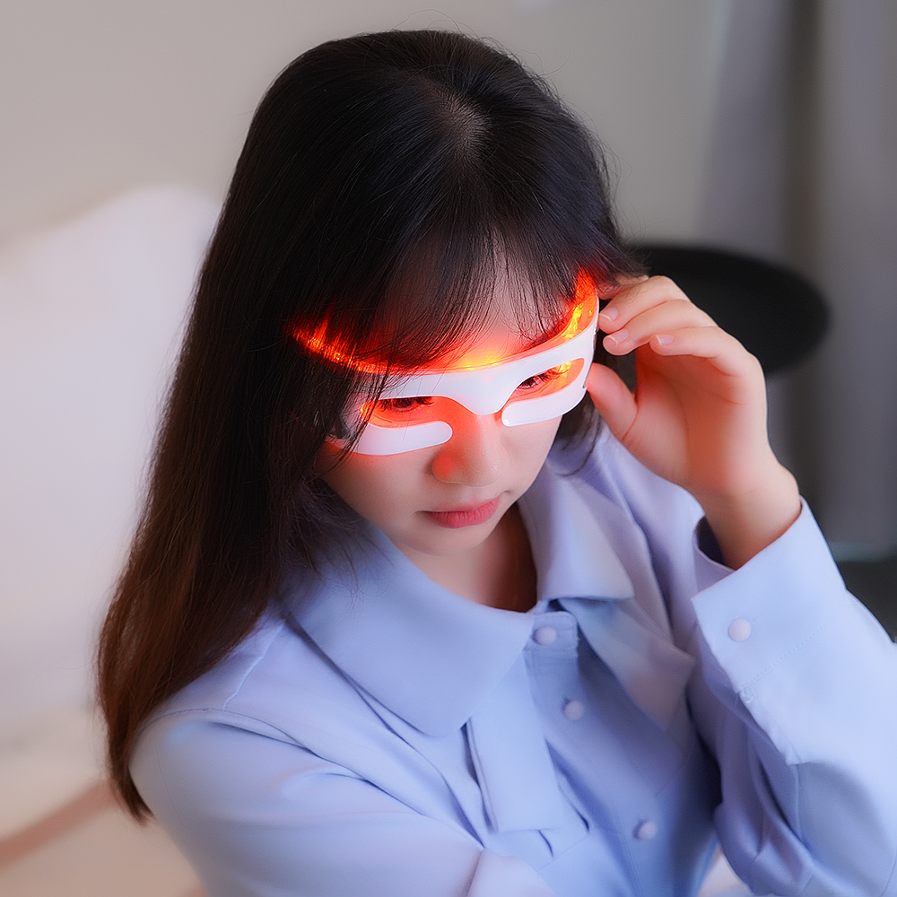 LED Eyecare Mask Device EMS Si – Light Therapy Glasses recenzja i cena