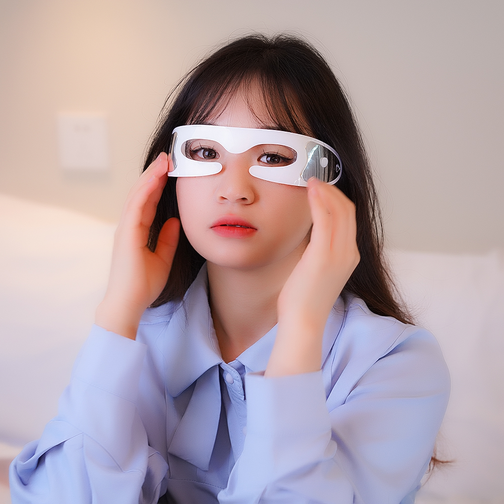 LED Eyecare Mask Device EMS Si – Light Therapy Glasses recenzja i cena