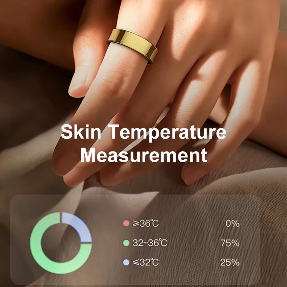 R09 Smart Ring Men Women with  – Temperature Ring Skin recenzja i cena