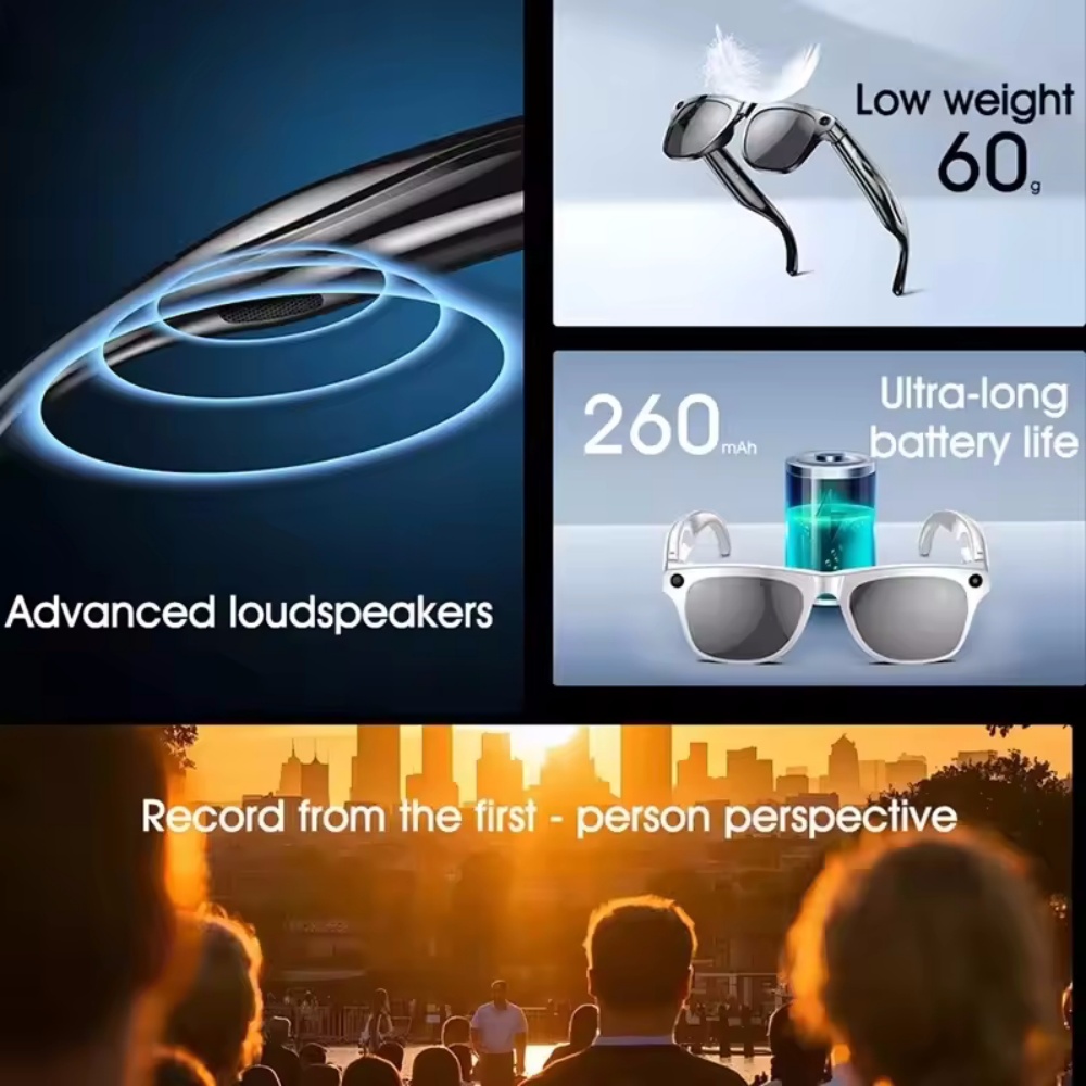 Smart Glasses AI Camera HD Wea – Smart Glasses Lens recenzja i cena
