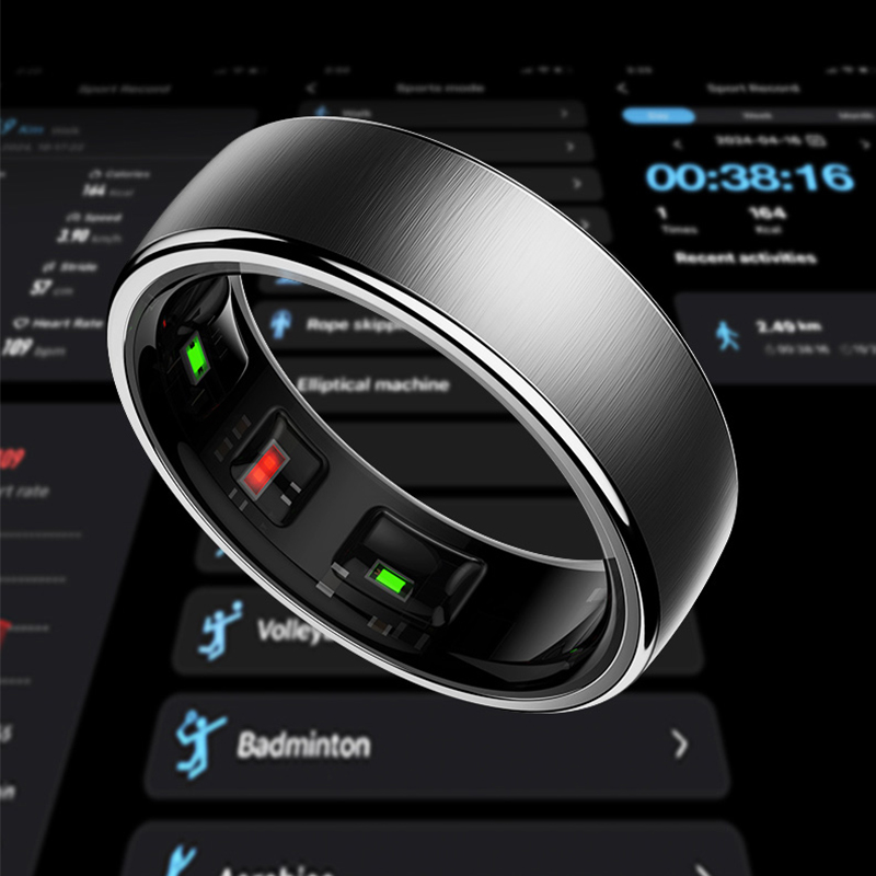 Smart Ring Men Women with Char – Temperature Ring Skin recenzja i cena