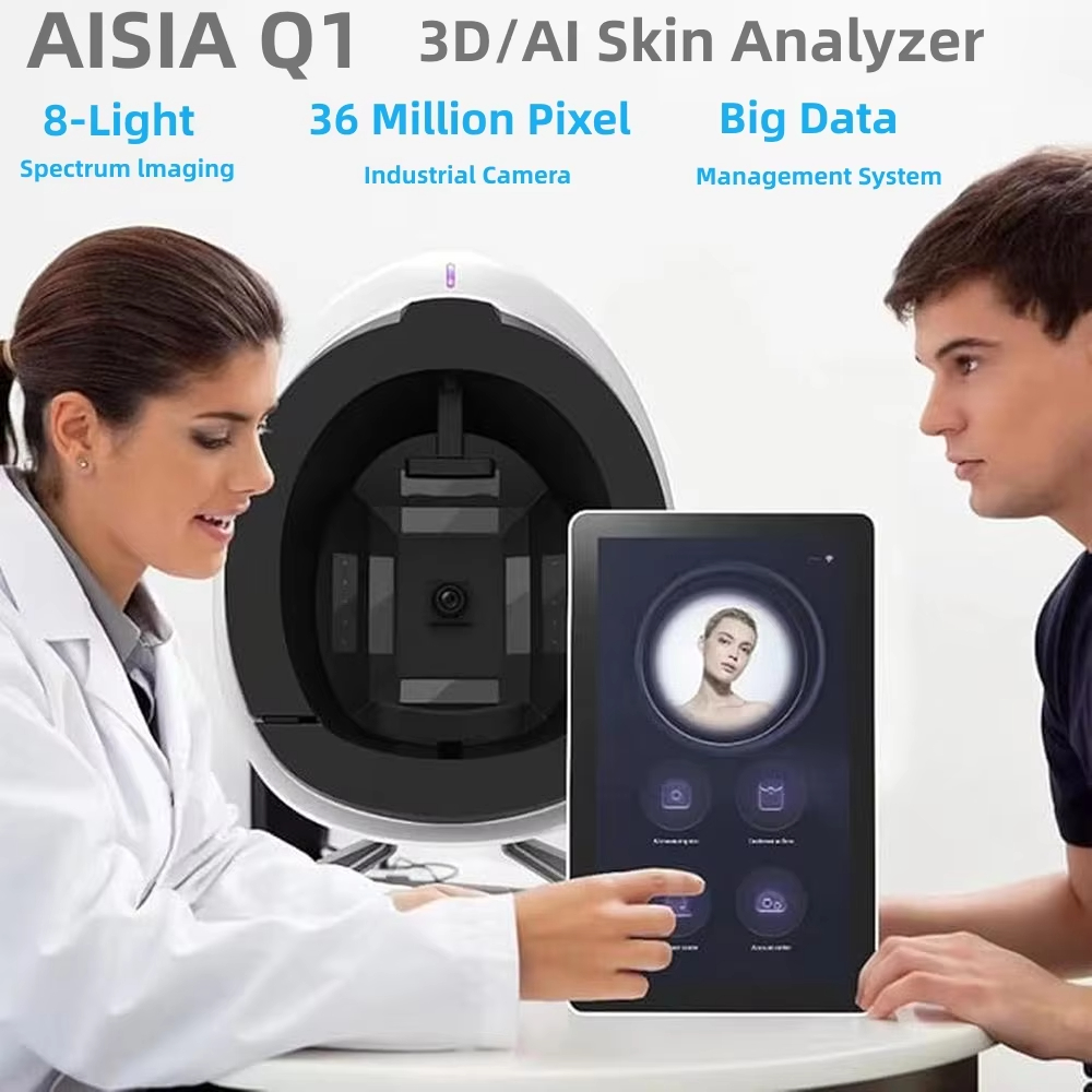 AISIA Q1 3D AI Facial Skin Ana – Galvanic Skin Sensor recenzja i cena