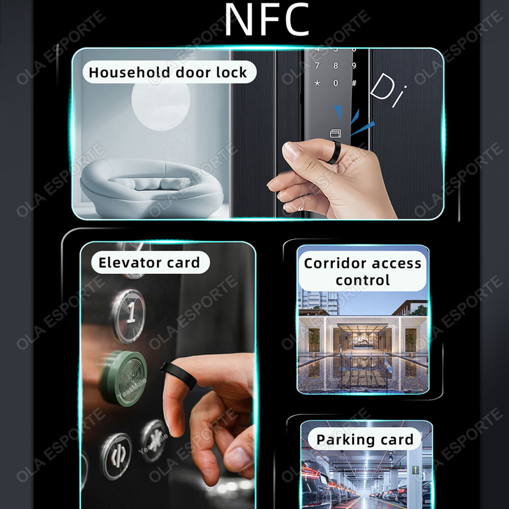 New Smart Ring Men Women 2025  – Smart Ring Nfc Pay recenzja i cena