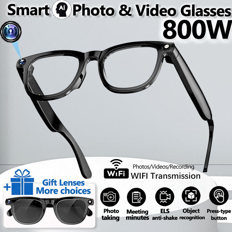 2026 Smart Glasses 800W Camera – Smart Glasses Lens recenzja i cena