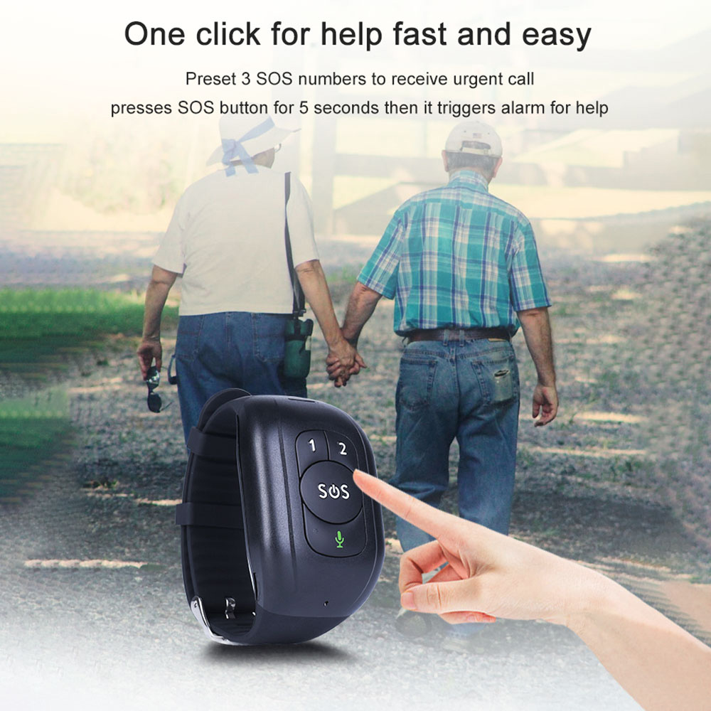 Vjoycar New Smart GPS Bracelet – Fall Detection Watch recenzja i cena