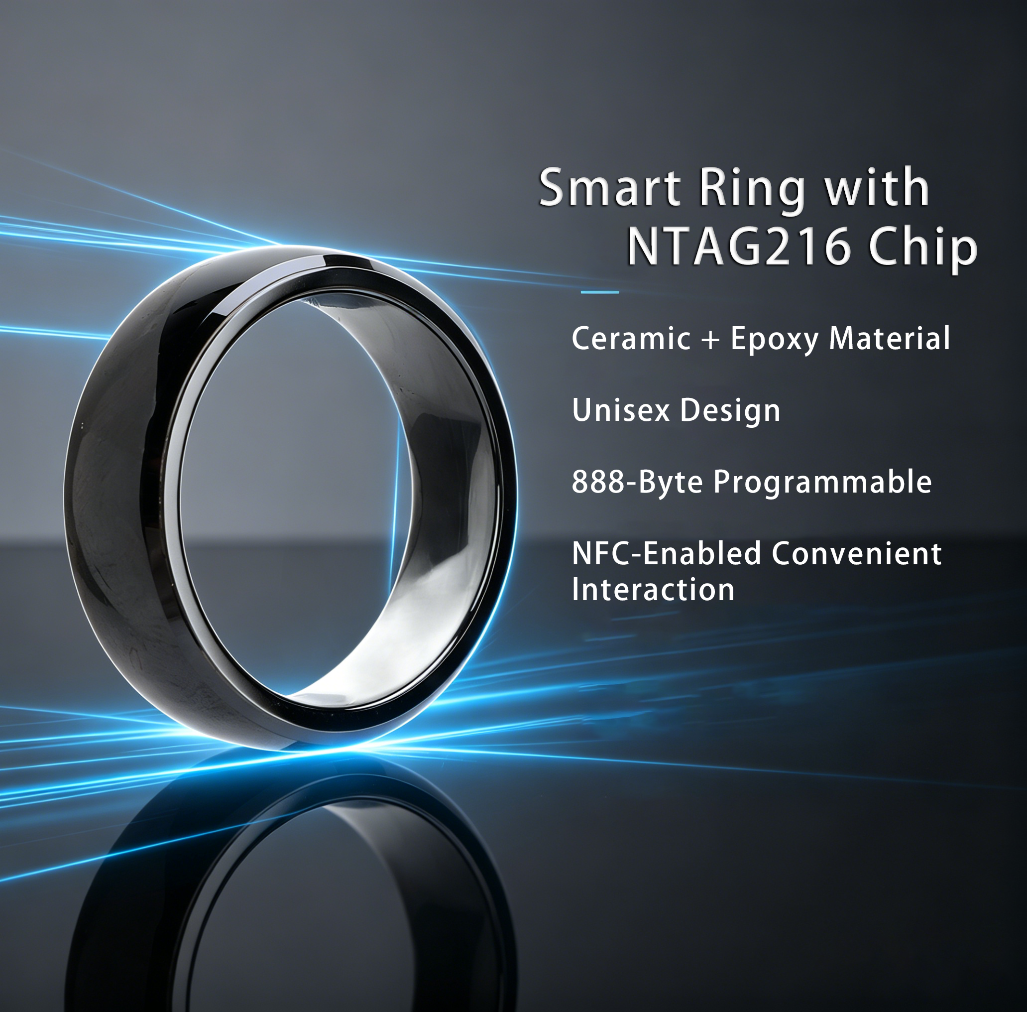 Ntag216 NFC Full Ceramic Smart – Smart Ring Nfc Pay recenzja i cena