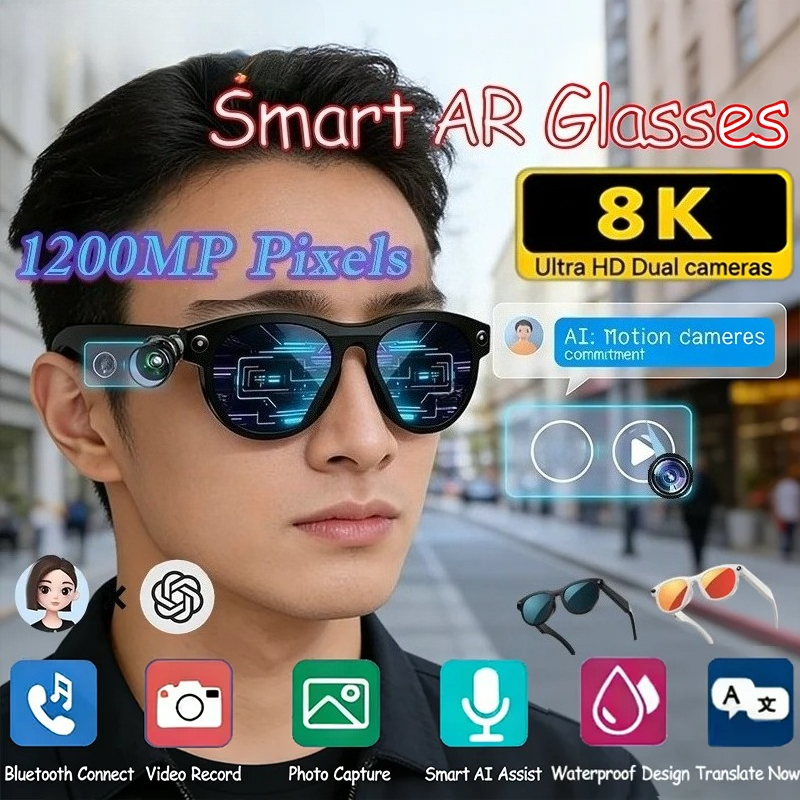 8KHD Smart AI Glasses Color Ch – Smart Glasses Lens recenzja i cena
