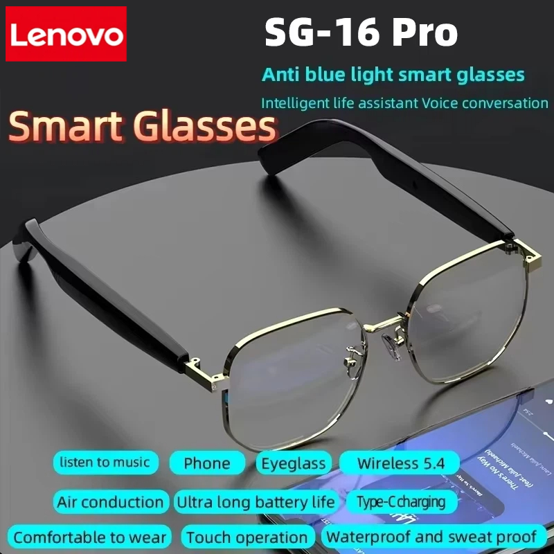 Lenovo New SG-16 Pro Smart Aud – Smart Glasses Lens recenzja i cena