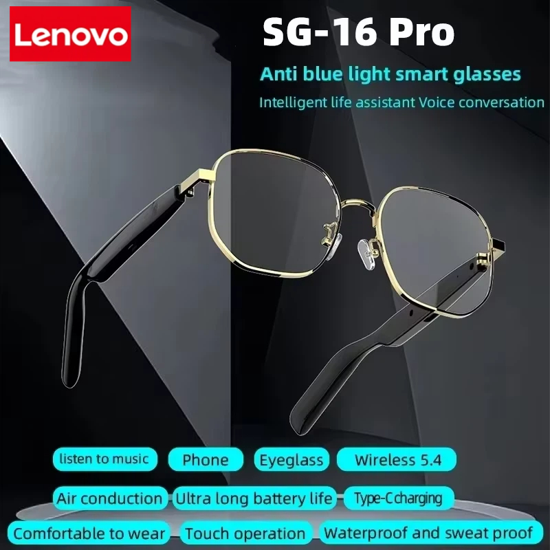Lenovo New SG-16 Pro Smart Aud – Smart Glasses Lens recenzja i cena