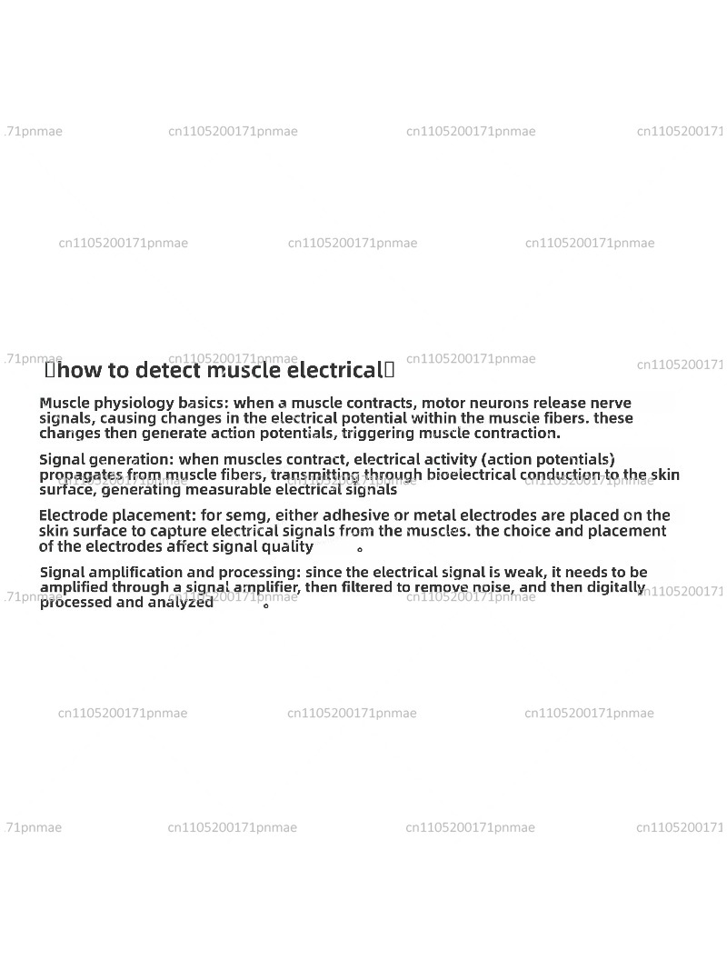 Dry Electrode SEMG Sensor EMG  – Muscle Sensor Emg recenzja i cena