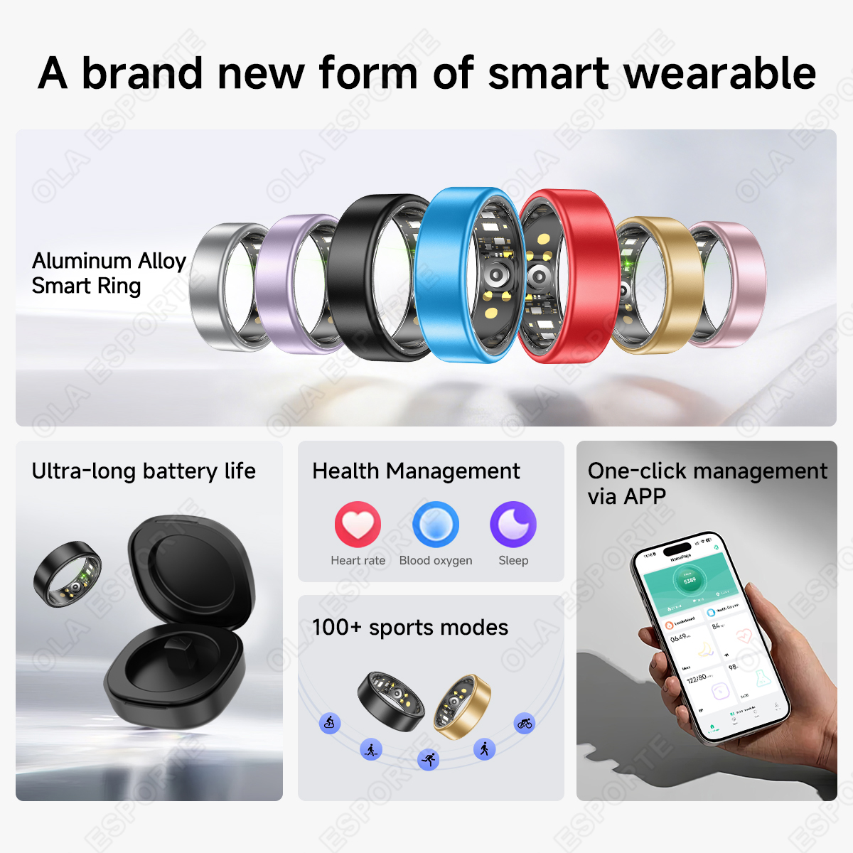 New R09 Smart Ring Men Women w – Temperature Ring Skin recenzja i cena