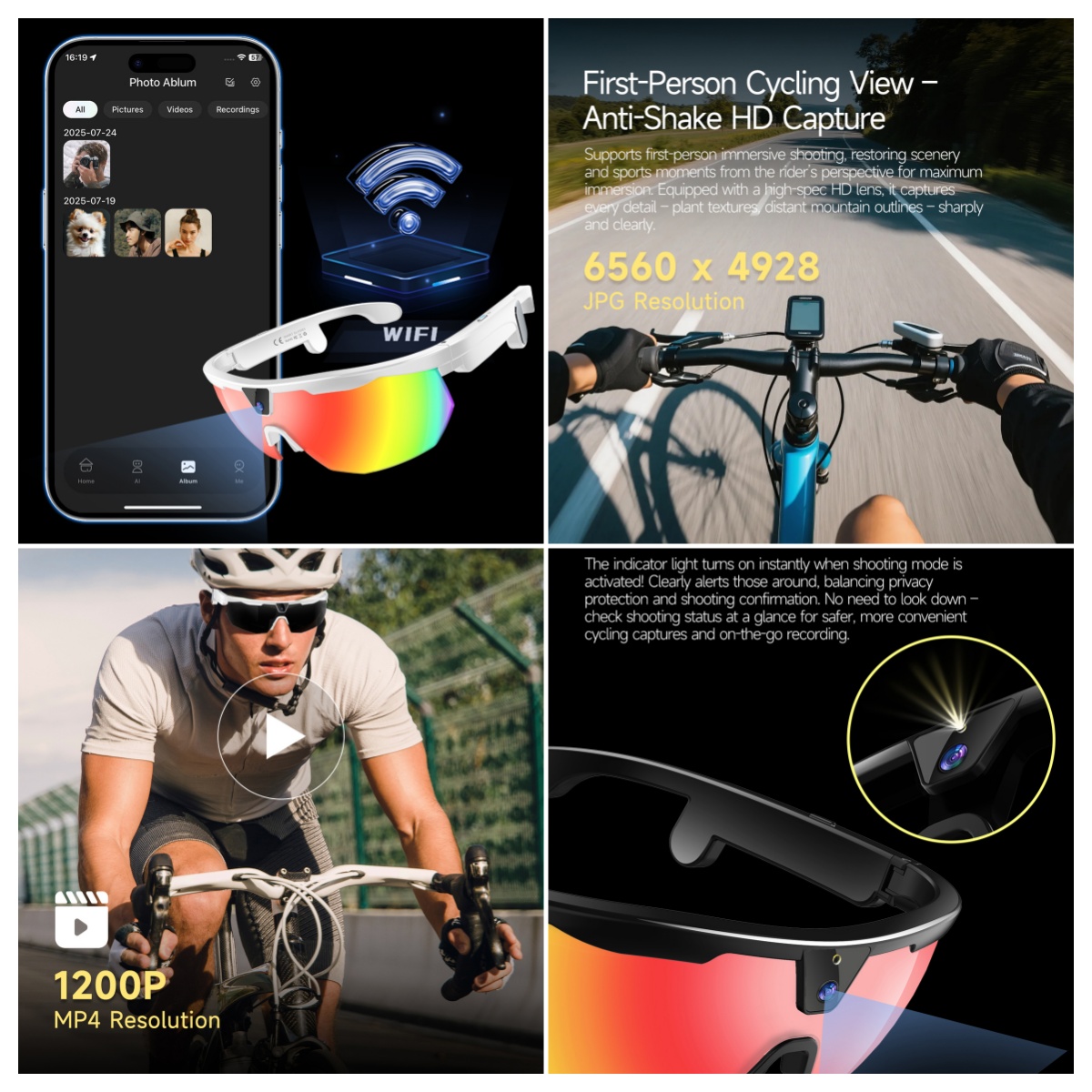 New AI smart glasses for outdo – Smart Glasses Lens recenzja i cena