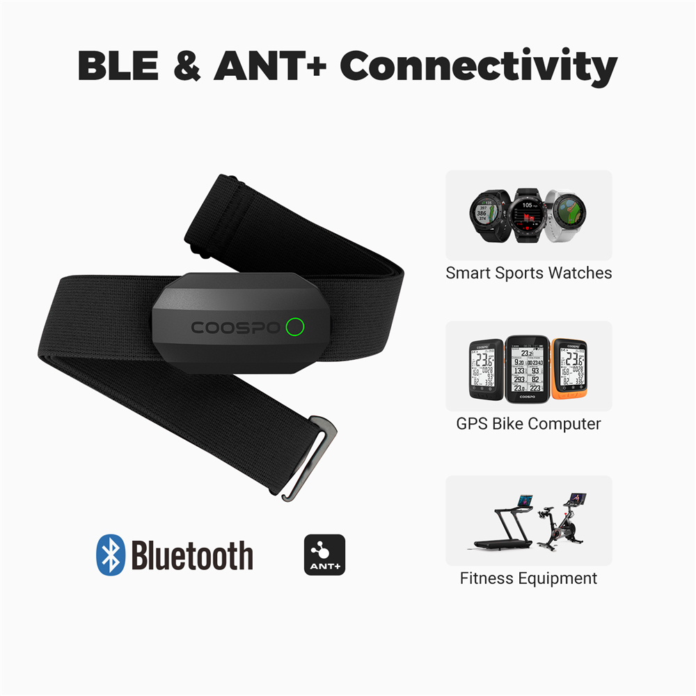 COOSPO H808S Heart Rate Sensor – Breath Rate Monitor recenzja i cena