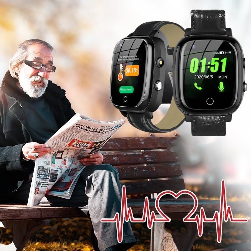Elderly Smart Watch For Senior – Fall Detection Watch recenzja i cena