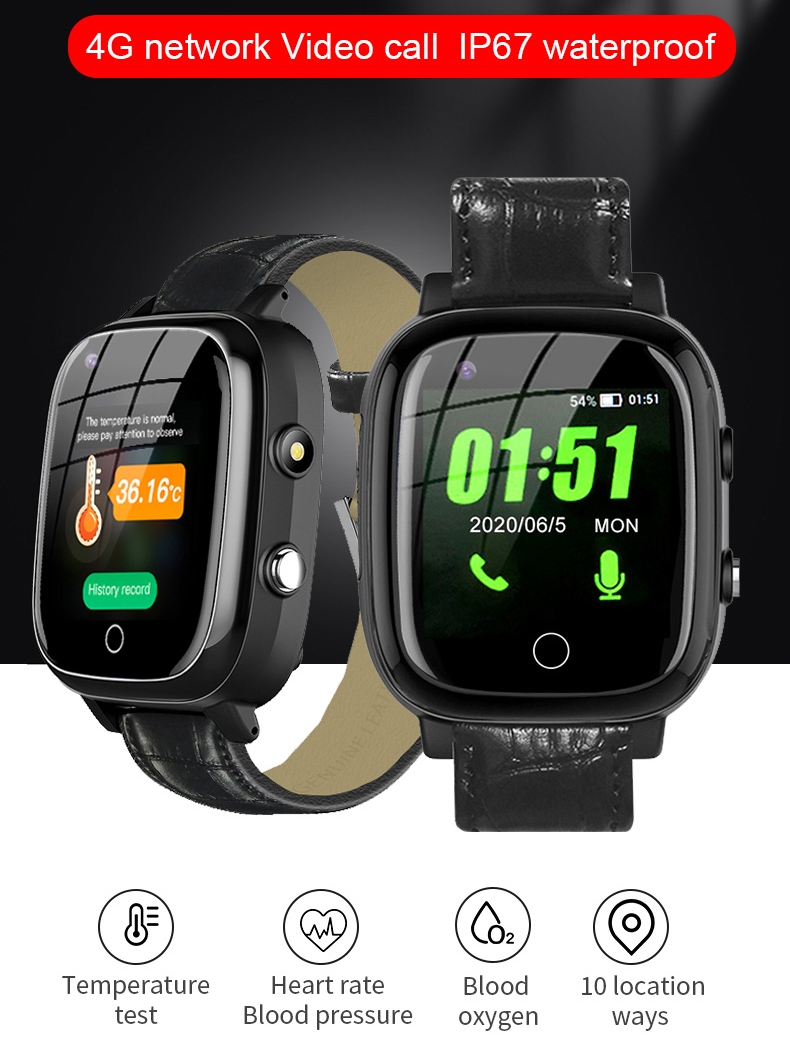 Elderly Smart Watch For Senior – Fall Detection Watch recenzja i cena