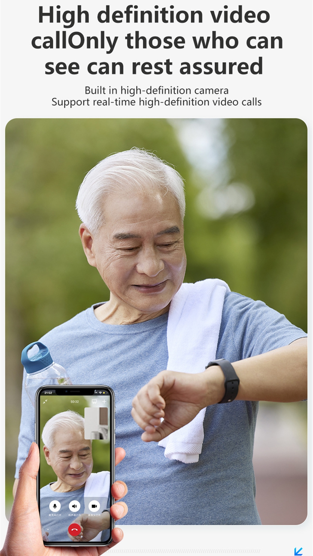 GPS Positioning Fall Detection – Fall Detection Watch recenzja i cena