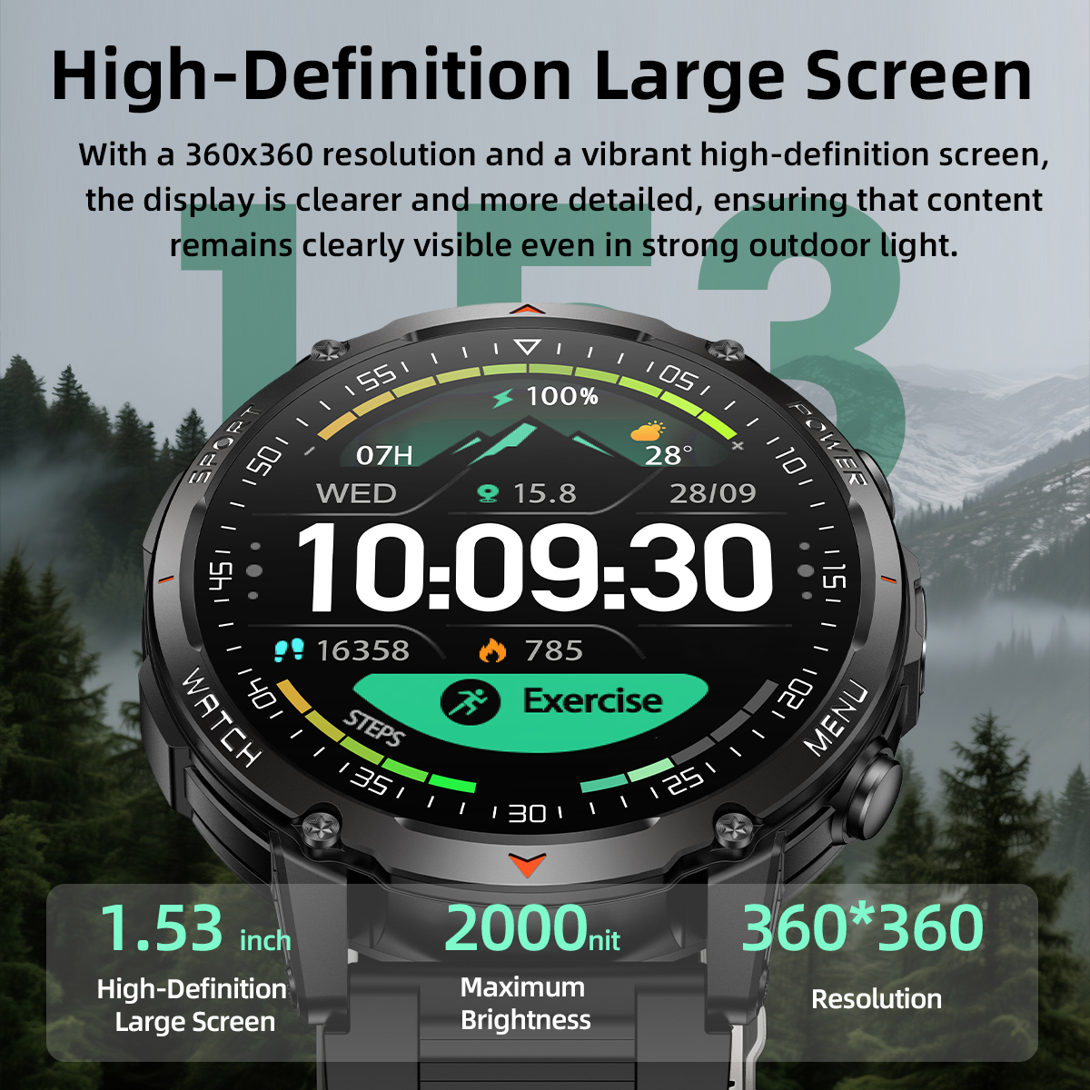 2026 New Military Smart Watch  – Smart Insole Pressure recenzja i cena