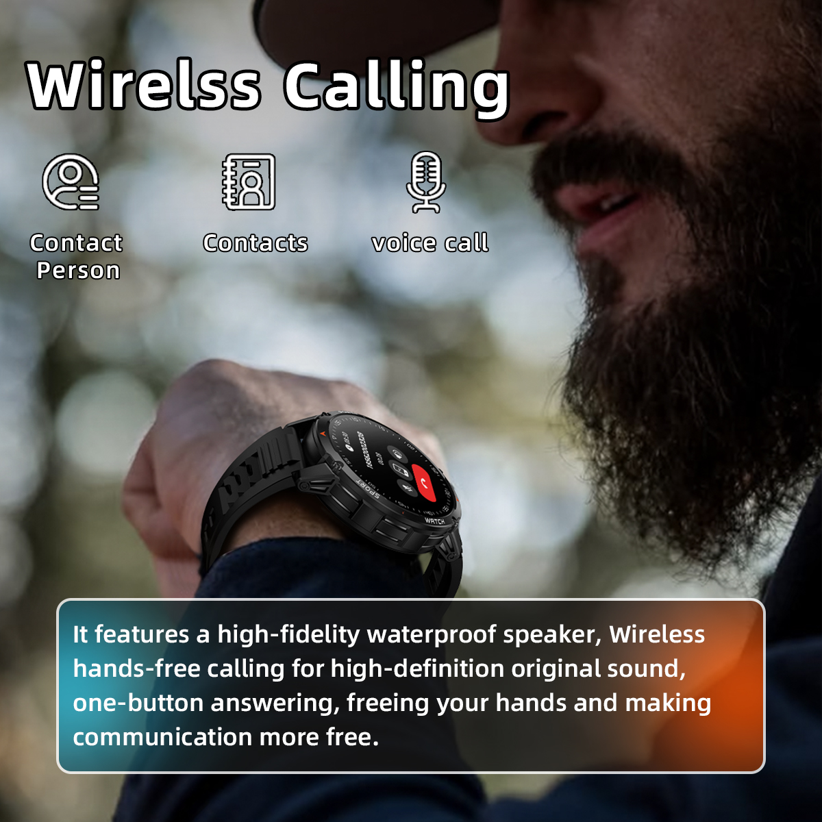 2026 New Military Smart Watch  – Smart Insole Pressure recenzja i cena