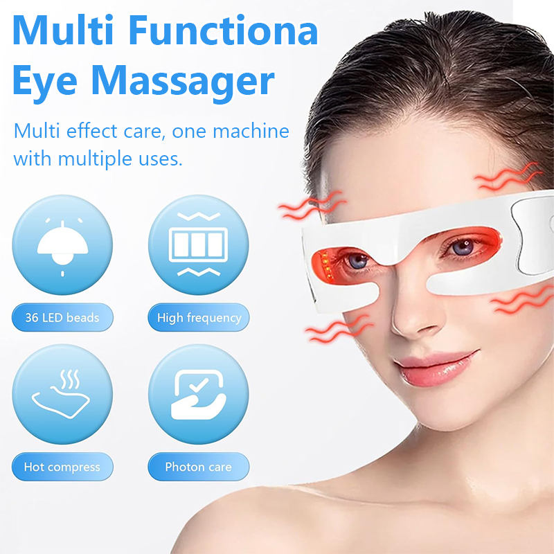 Red Light Theraphy Eye Massage – Light Therapy Glasses recenzja i cena