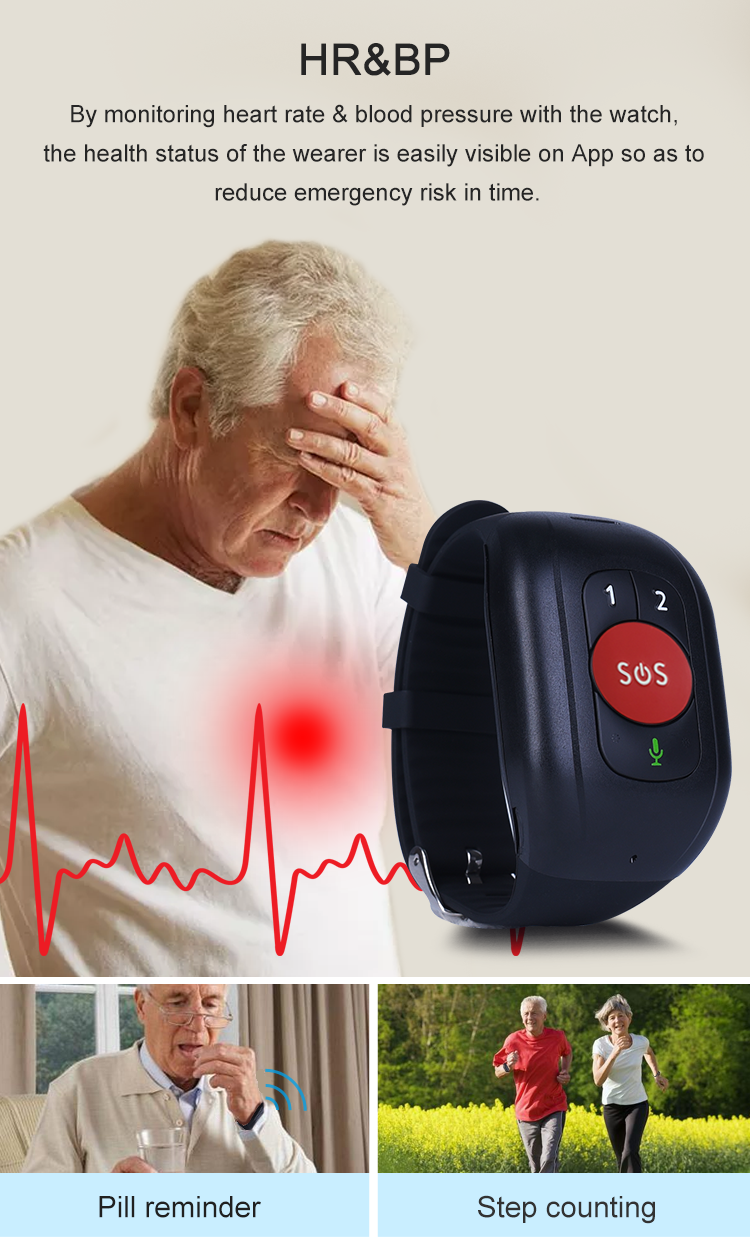 4G Smart GPS Tracker Watch for – Fall Detection Watch recenzja i cena