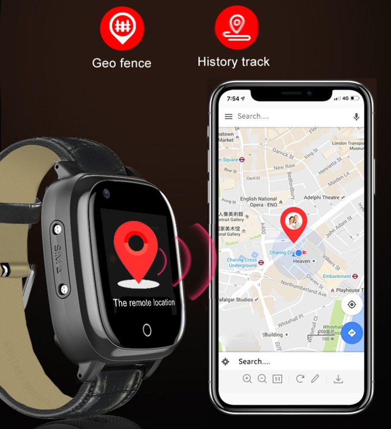 Elderly Smart Watch For Old Pe – Fall Detection Watch recenzja i cena