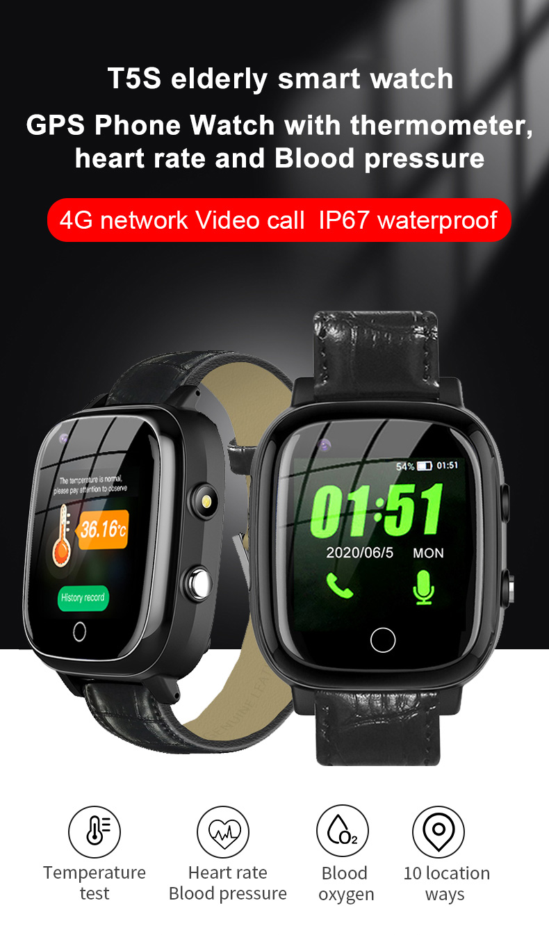 Elderly Smart Watch For Old Pe – Fall Detection Watch recenzja i cena