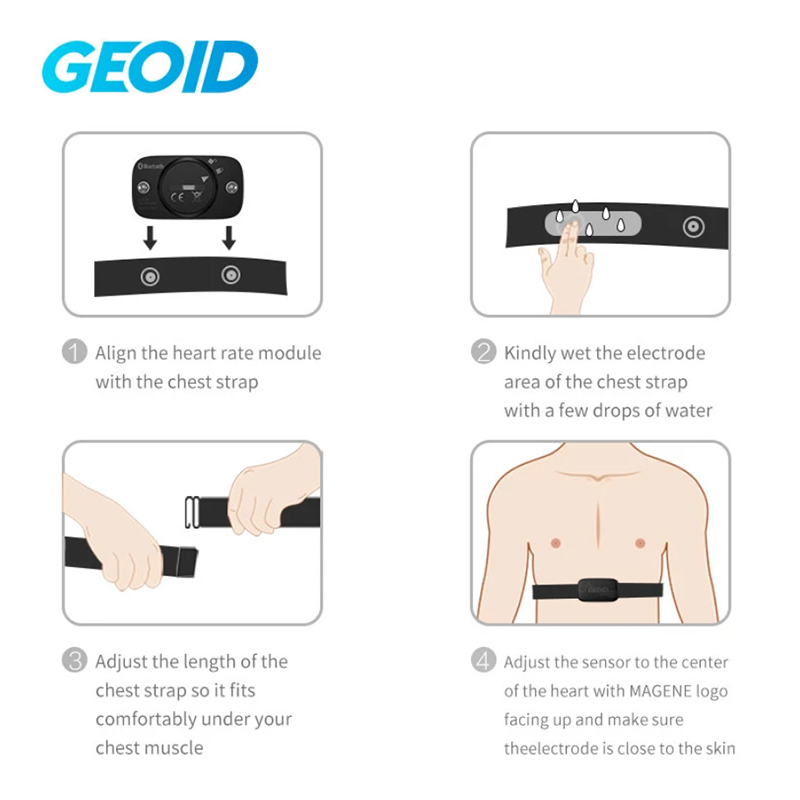 GEOID HS500 Heart Rate Monitor – Breath Rate Monitor recenzja i cena