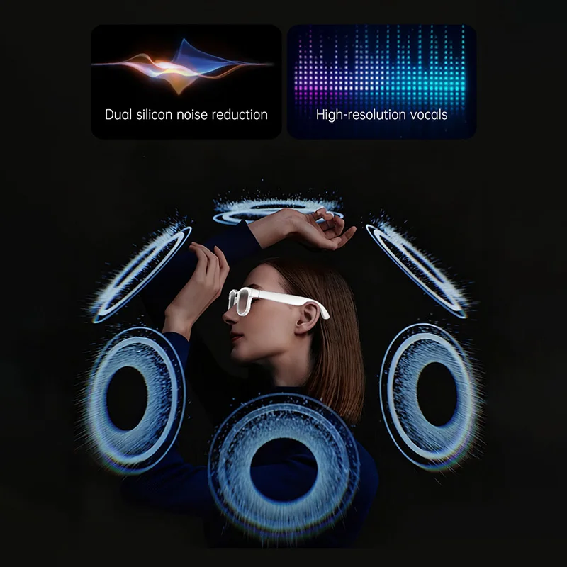 6K HD AI Camera Glasses 800MP  – Smart Glasses Lens recenzja i cena