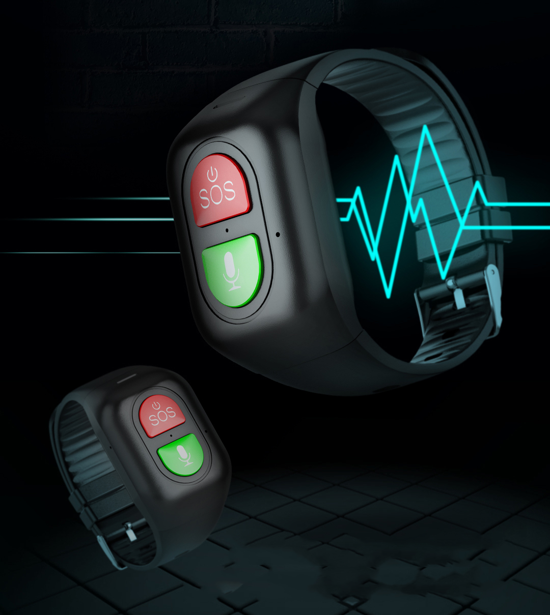 Elderly Smart Watch 4G Sim Car – Fall Detection Watch recenzja i cena