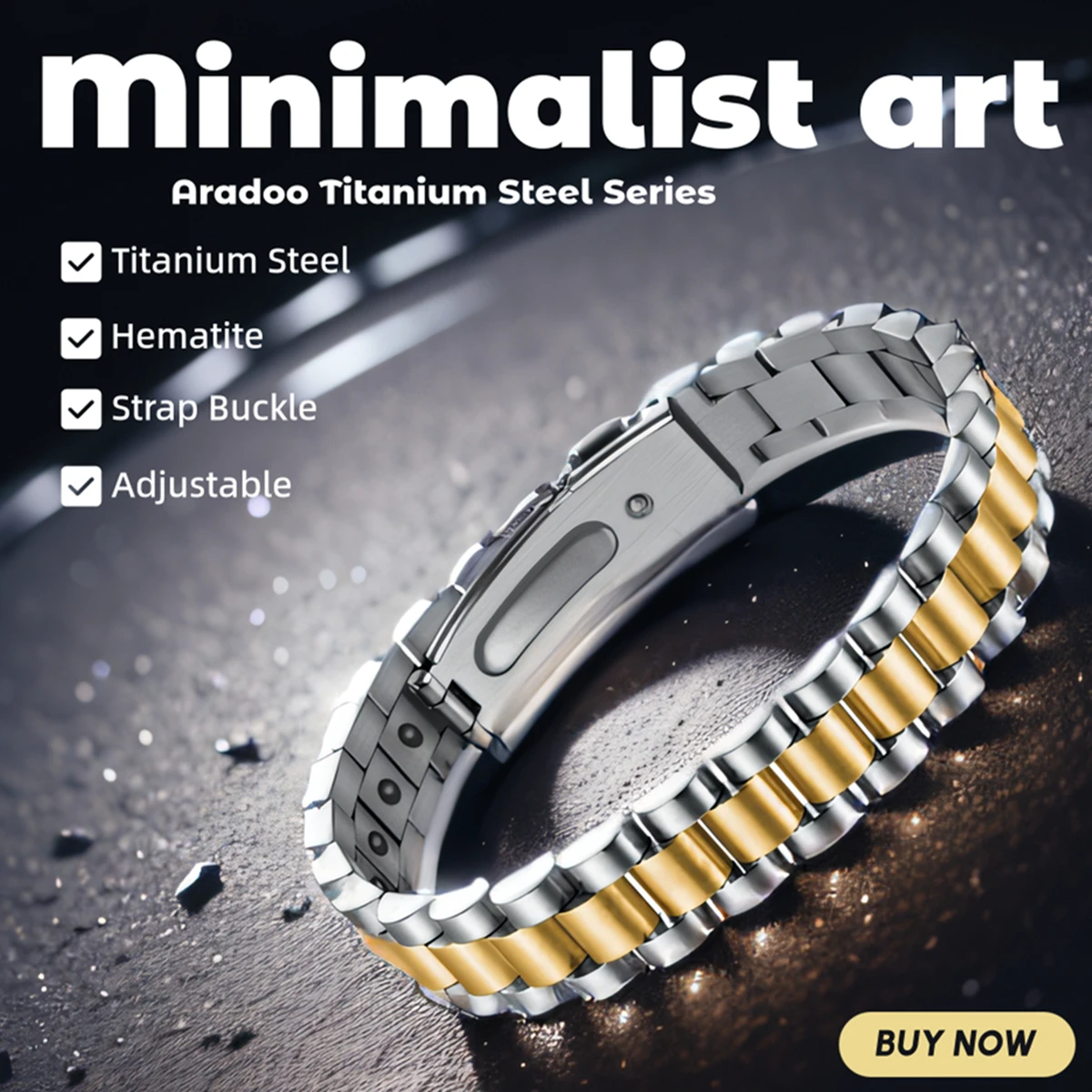 Titanium Steel Hematite Magnet – Meditation Headband Eeg recenzja i cena