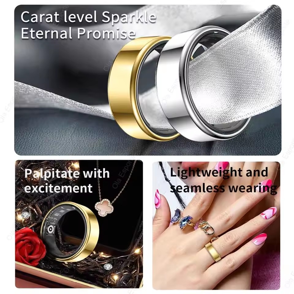 NEW R09 Smart Ring Men Women w – Temperature Ring Skin recenzja i cena