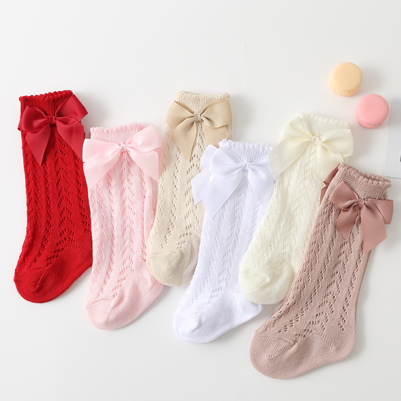 1 Pairs Summer Fashion Bow Bab – Baby Sock Oximeter recenzja i cena