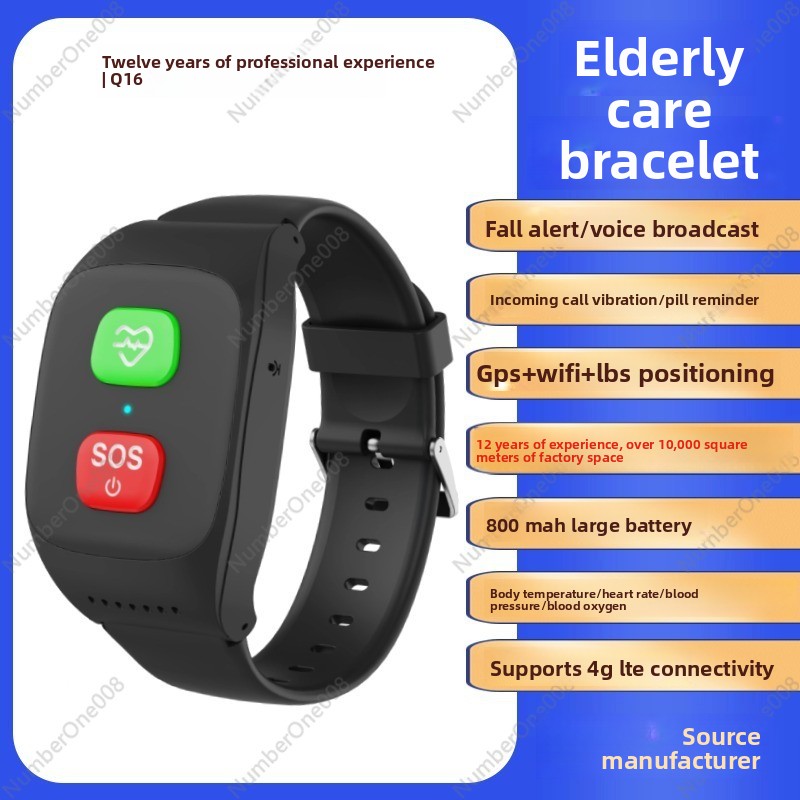 4G Smart Watch for Elderly, GP – Fall Detection Watch recenzja i cena