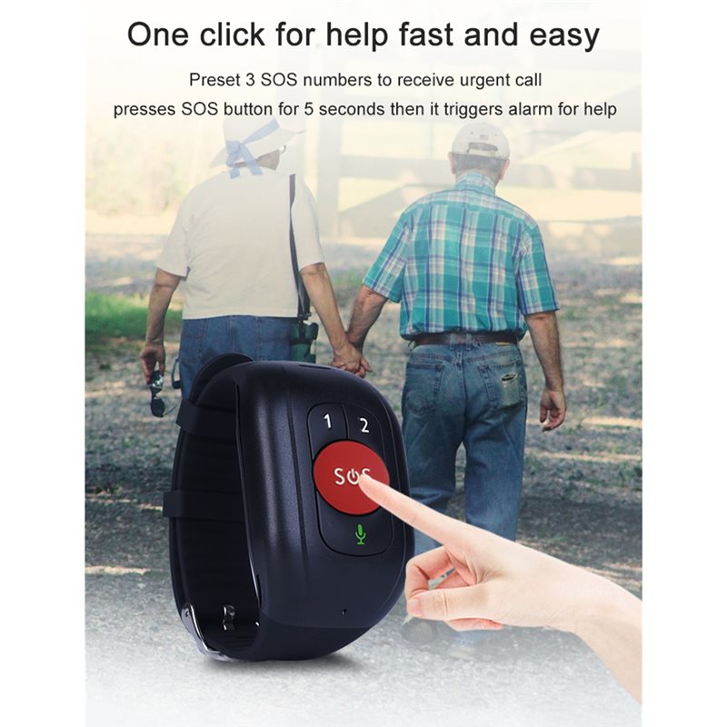 【GIFT】Urgent Call SOS Smart Wa – Fall Detection Watch recenzja i cena