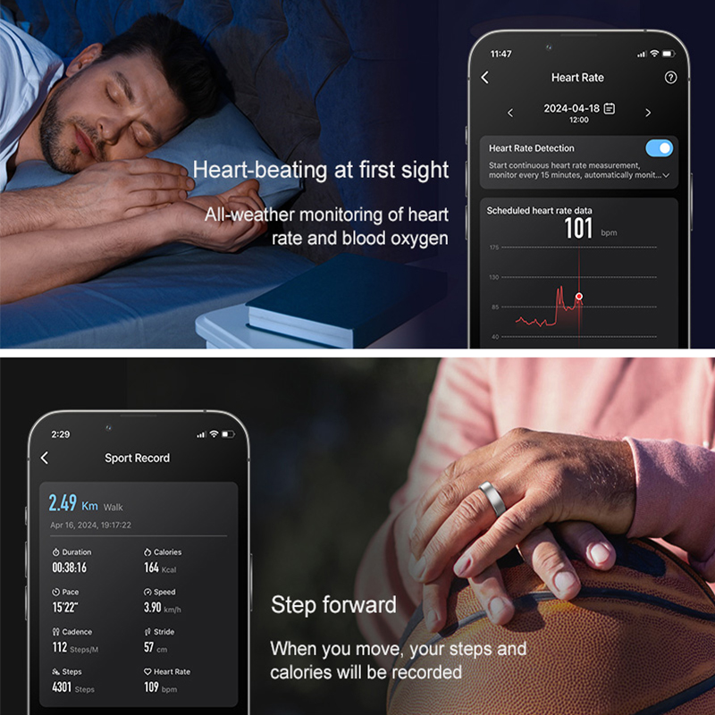 R10 Charging Case Smart Ring M – Temperature Ring Skin recenzja i cena