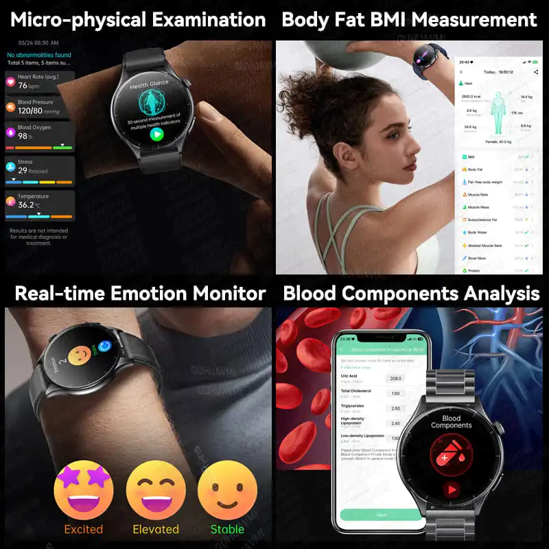 ECG Health Diagnosis Smart Wat – Fatigue Band Monitor recenzja i cena