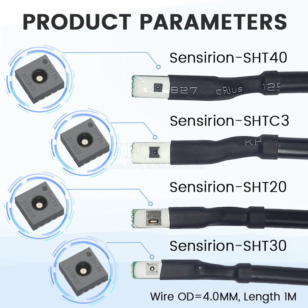 SHT40 SHT30 SHT20 SHTC3 Temper – Muscle Sensor Emg recenzja i cena