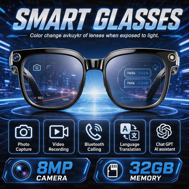 2026 HD AI Smart Glasses 32GB  – Smart Glasses Lens recenzja i cena