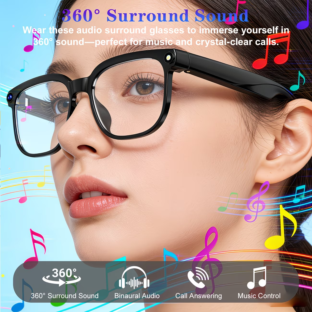 2026 HD AI Smart Glasses 32GB  – Smart Glasses Lens recenzja i cena