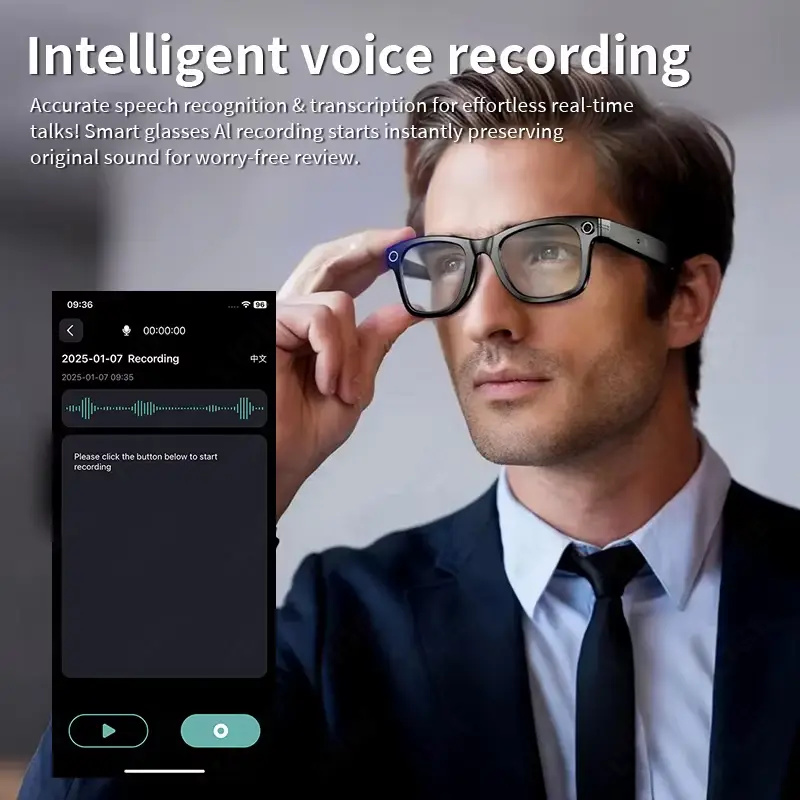AI Smart Glasses with 8MP Came – Smart Glasses Lens recenzja i cena