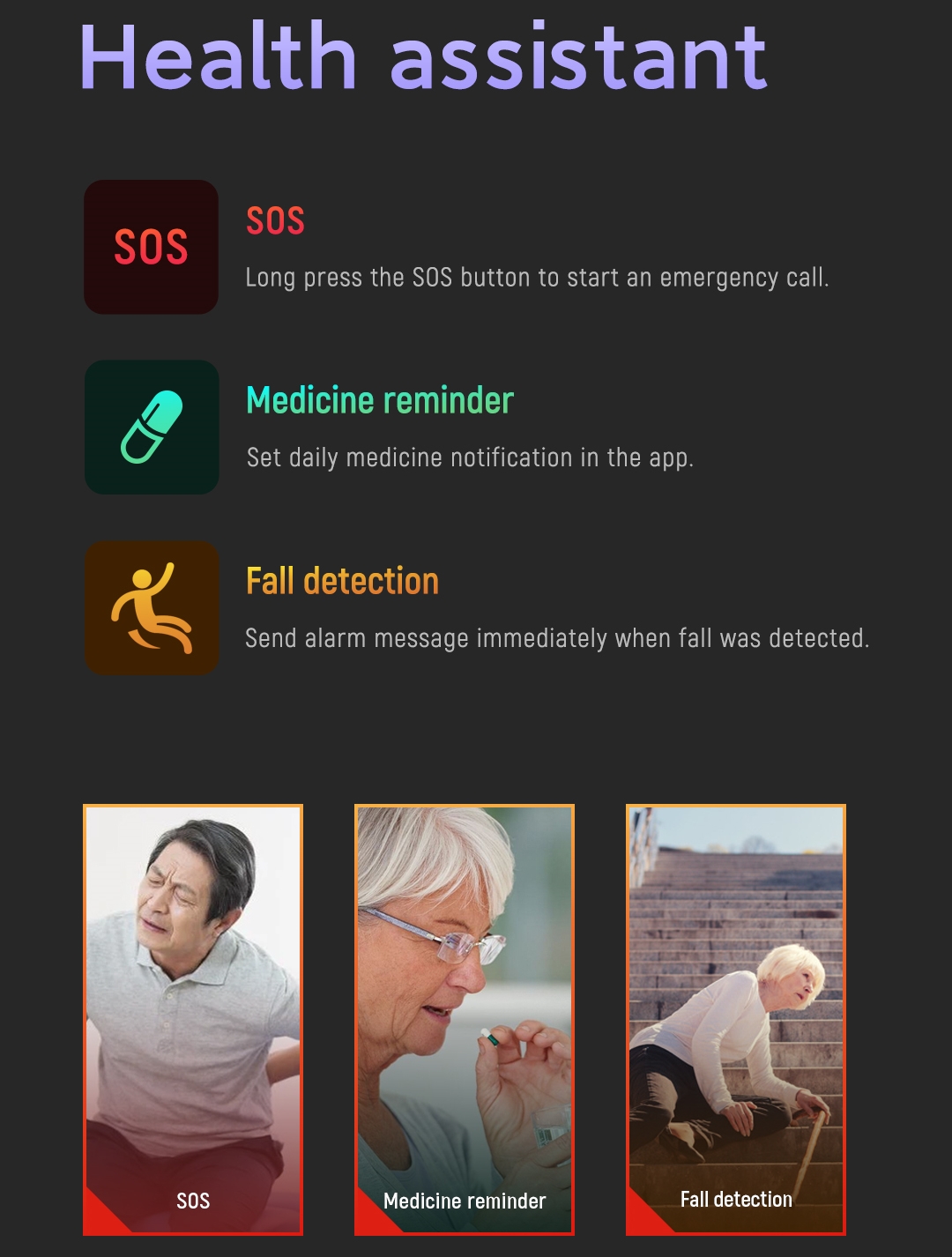 Fall Detection Smart Watch For – Fall Detection Watch recenzja i cena